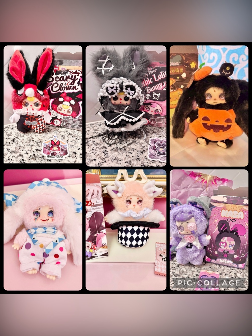 Halloween Blind Box-Plush Pendants